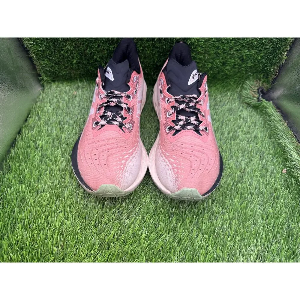 Asics Novablast 4 TR 1012B654 Athletic Sneaker Women's 10 Pink Woven Running